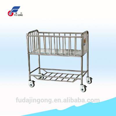 Stainless steel hospital baby cot metal baby cribs philippines